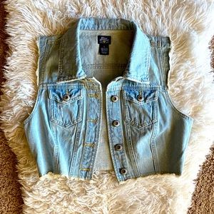 Blue Asphalt jean vest